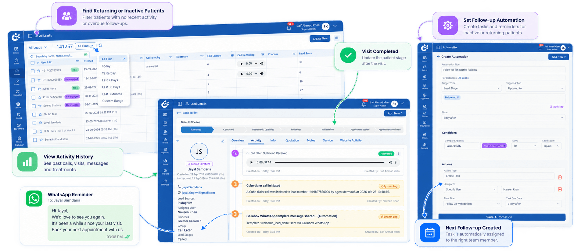 Patient Reactivation