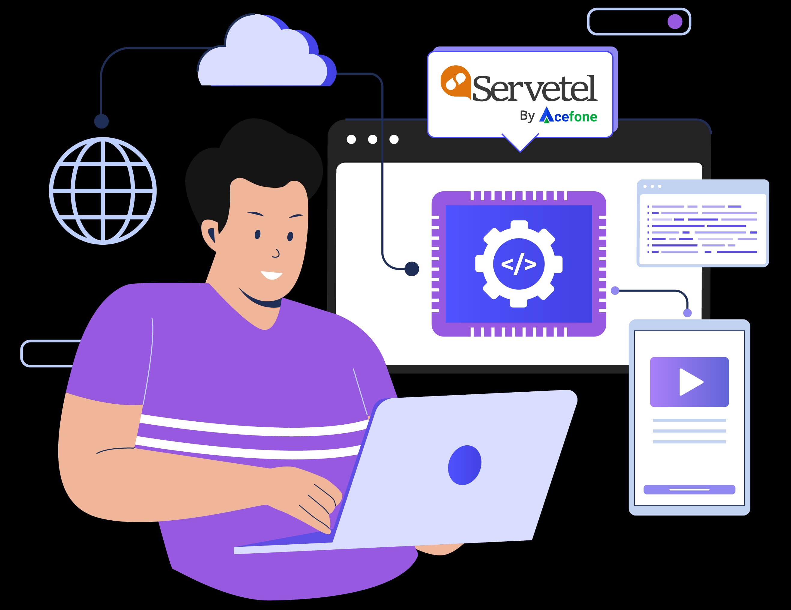 Servetel API for Marketing