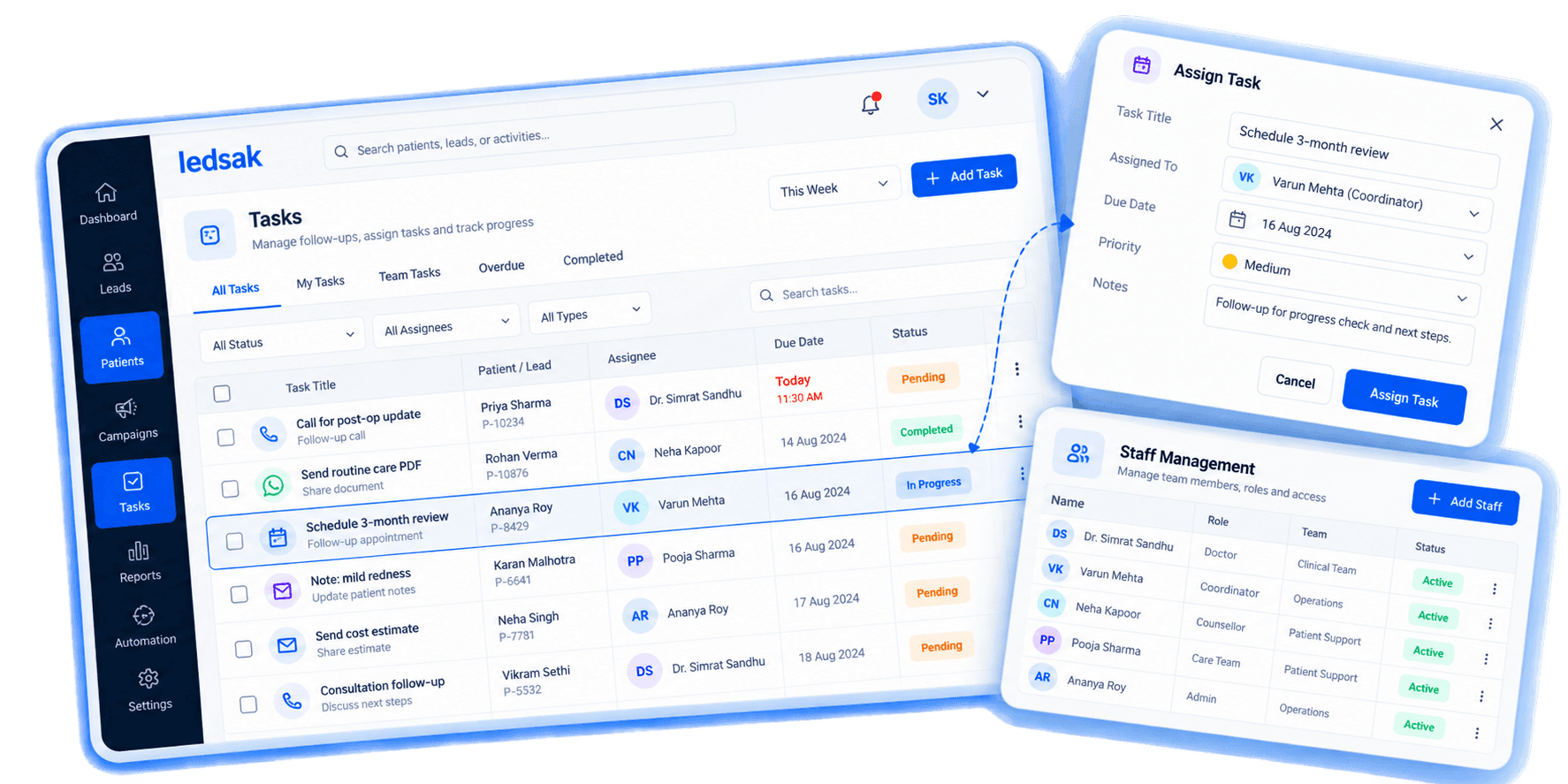 Give Every Task a Clear Owner and Status
