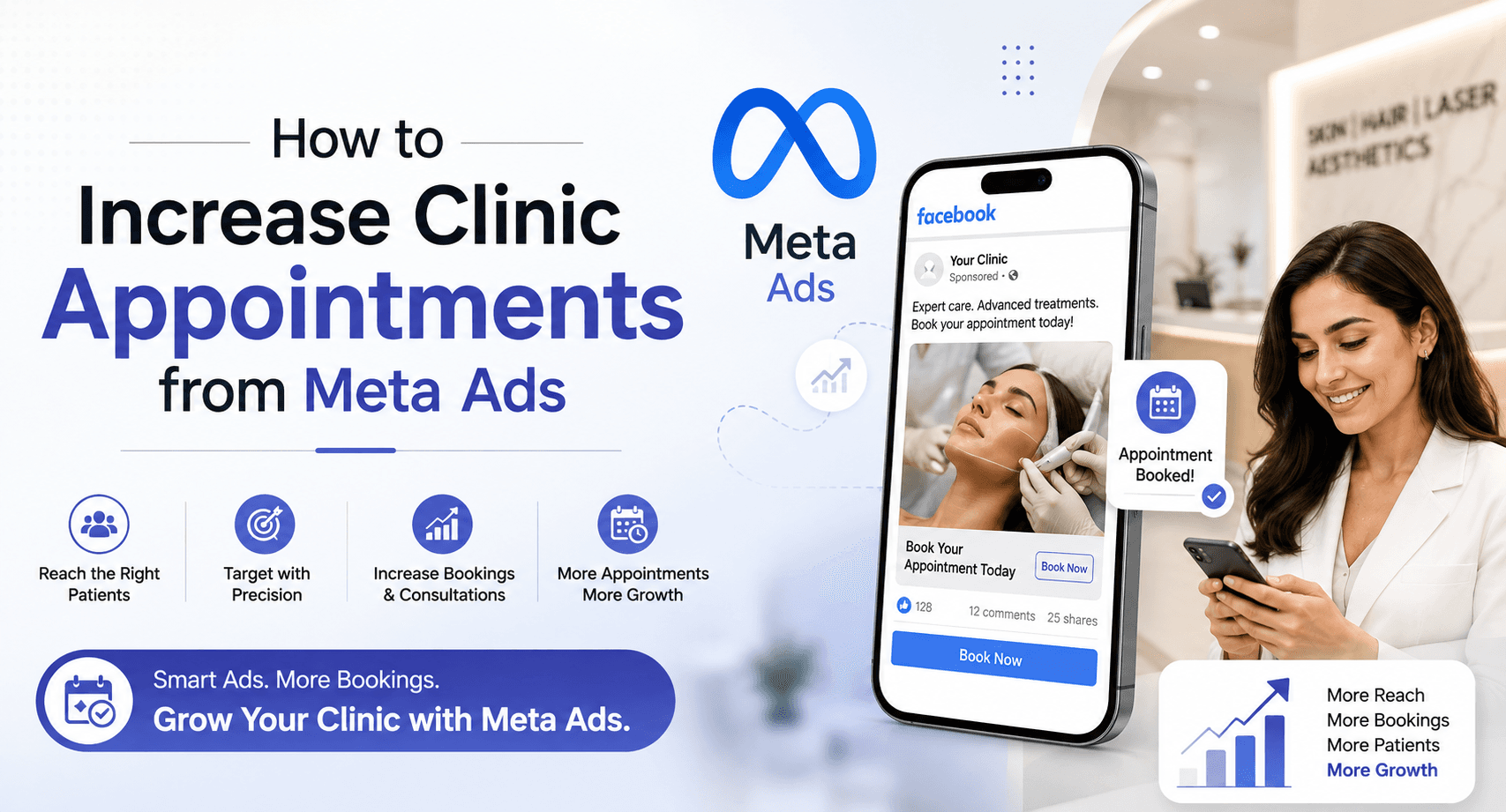How to Increase Clinic Appointments from Meta Ads